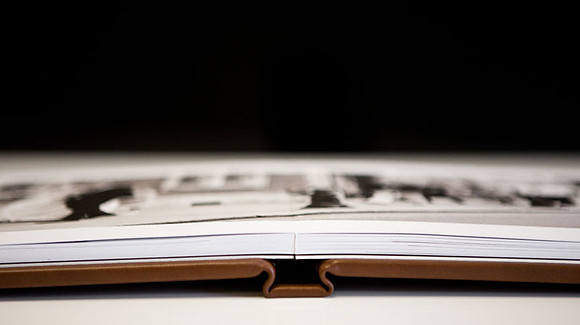 Folio Album Opens Flat