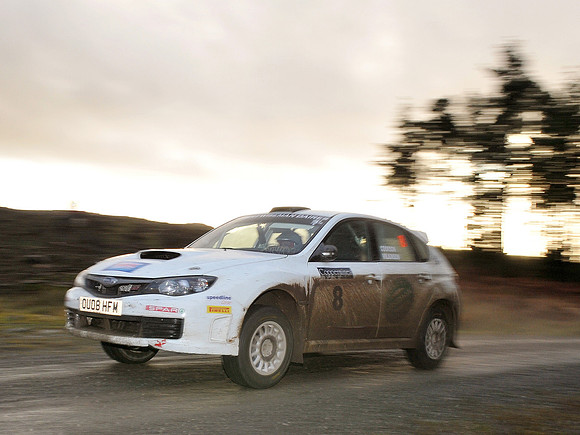 Rally car